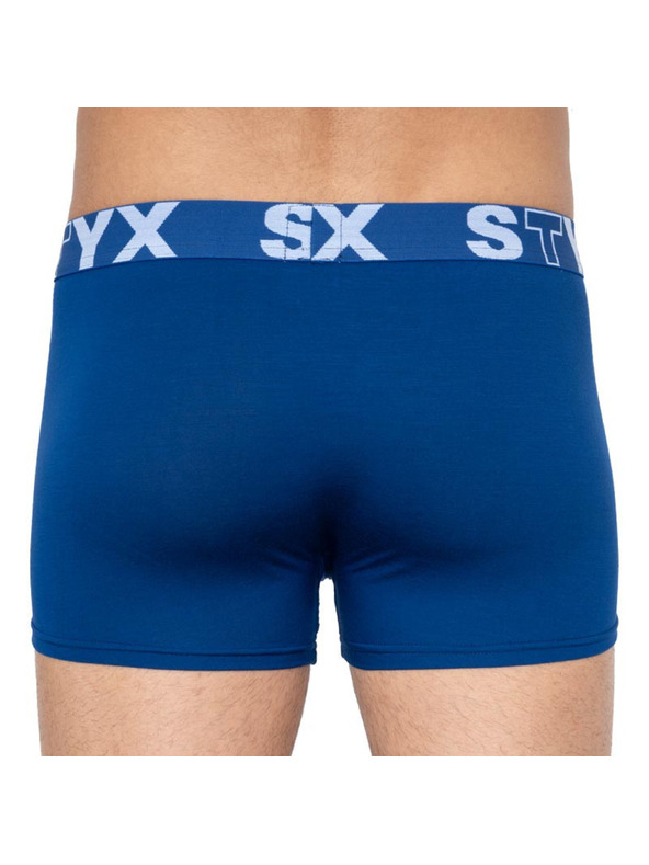 Styx Hármas szett - férfi boxeralsó Styx sport gumi kék
