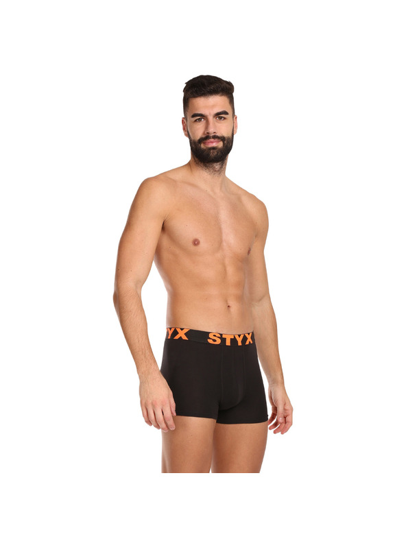 Styx Tízes szett - férfi boxeralsó Styx sport gumi fekete