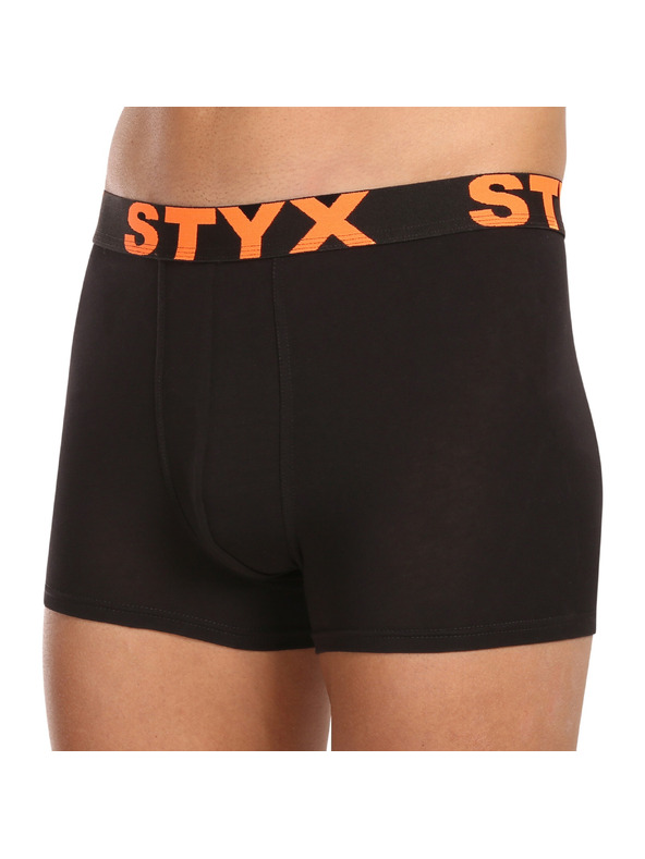 Styx Tízes szett - férfi boxeralsó Styx sport gumi fekete