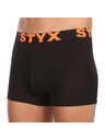 Styx Tízes szett - férfi boxeralsó Styx sport gumi fekete