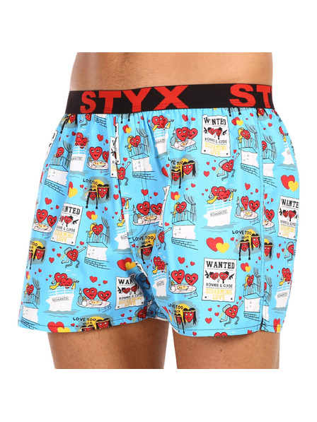 Styx Férfi rövidnadrág Styx art sport gumi Valentin párok