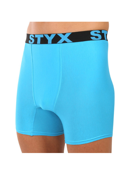 Styx Férfi boxeralsó Styx long sport gumi világoskék