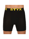Styx Férfi boxeralsó Styx long sport gumival, fekete