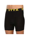 Styx Férfi boxeralsó Styx long sport gumival, fekete