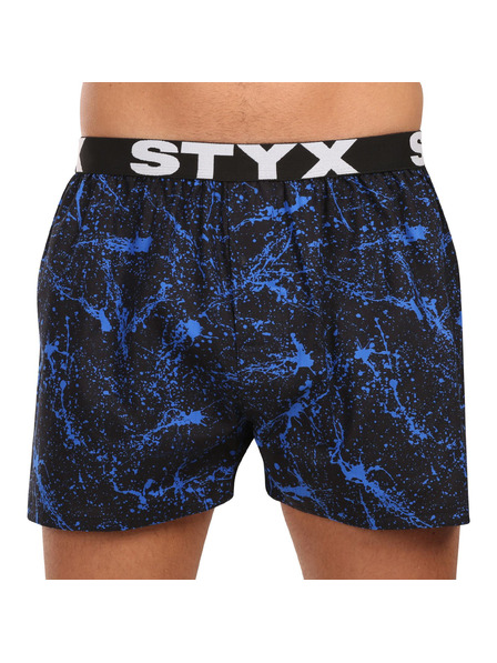 Styx Három darabos szett - férfi boxeralsó Styx art sportgumi többszínű