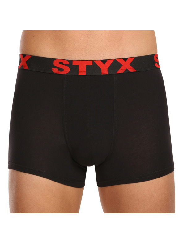 Styx Ötös szett - férfi boxeralsó Styx sport gumi fekete