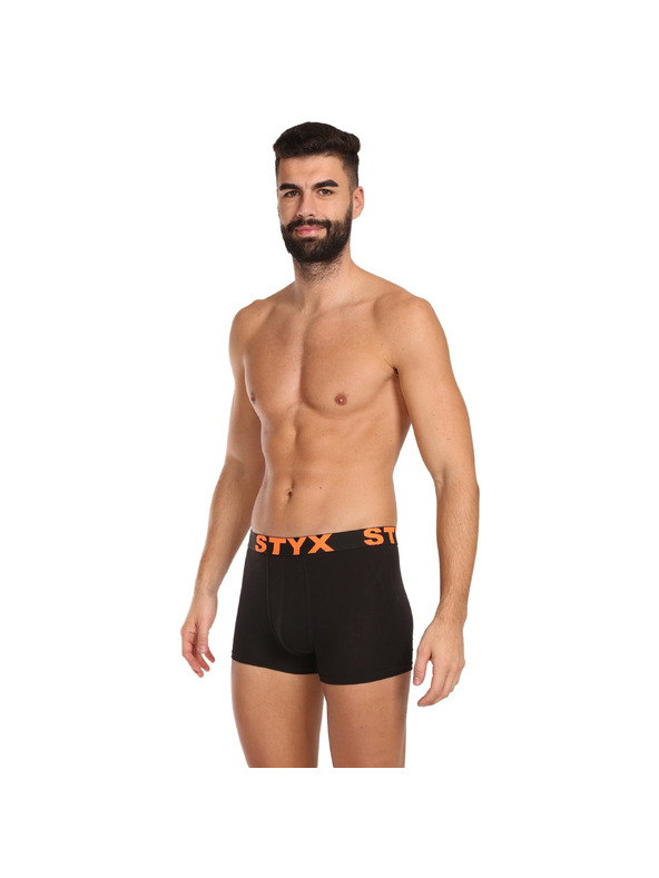 Styx Ötös szett - férfi boxeralsó Styx sport gumi fekete