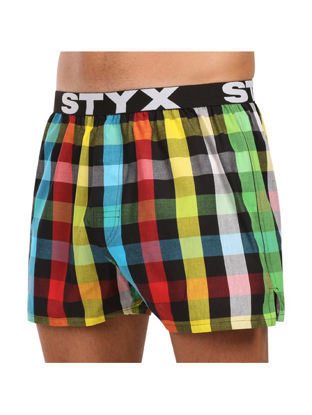 Styx Férfi Styx sport gumirövidnadrág gumiból Multicolour