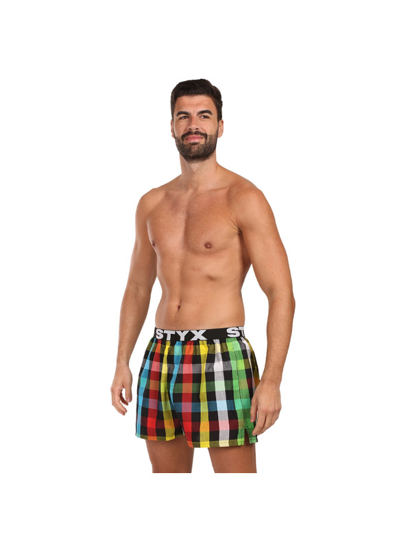 Styx Férfi Styx sport gumirövidnadrág gumiból Multicolour