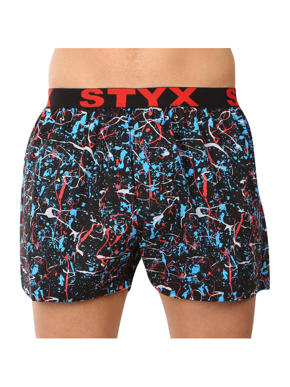 Styx Három darabos szett - férfi boxeralsó Styx art sportgumi többszínű