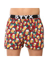 Styx Három darabos szett - férfi boxeralsó Styx art sportgumi többszínű