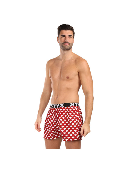 Styx Férfi boxeralsó Styx art sportgumi szívecskék
