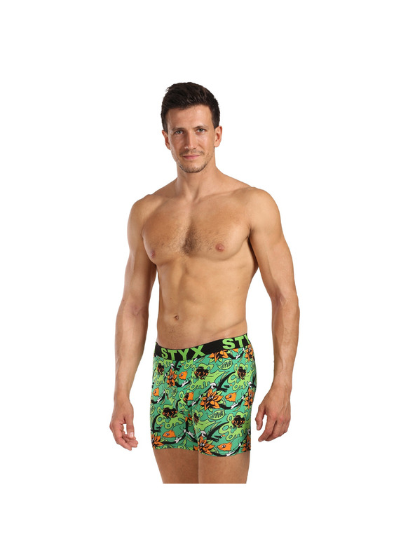 Styx Férfi boxer Styx long art sportgumi tropic