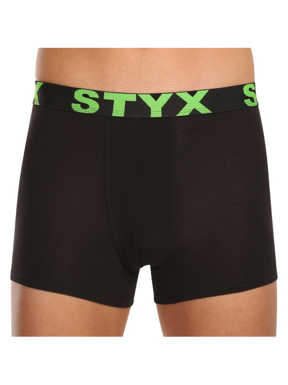 Styx Ötös szett - férfi boxeralsó Styx sport gumi fekete