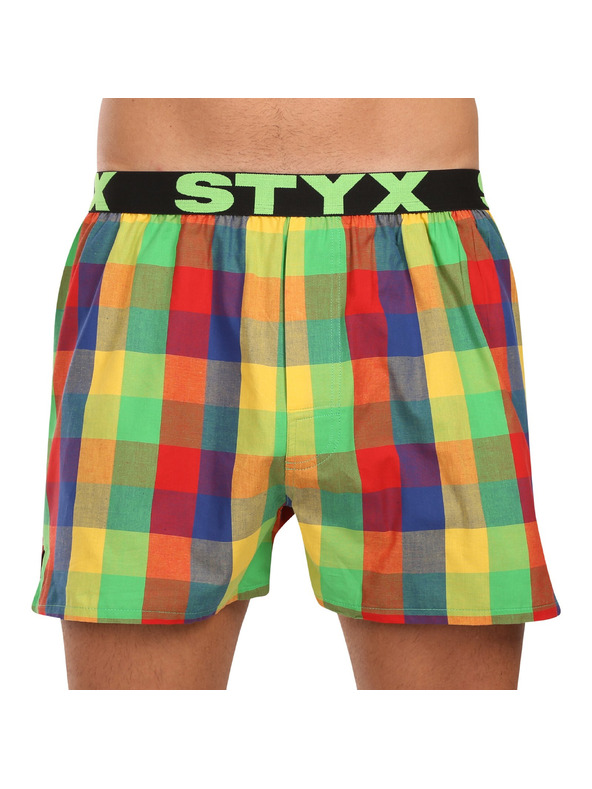 Styx Férfi Styx sport gumirövidnadrág gumiból Multicolour