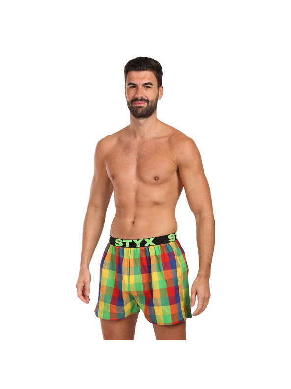 Styx Férfi Styx sport gumirövidnadrág gumiból Multicolour