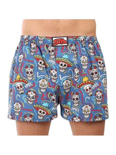 Styx Férfi boxeralsó Styx art klasszikus gumi koponyák