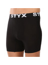 Styx Három darabos szett - férfi boxer Styx long sportgumi fekete