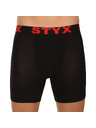 Styx Férfi boxeralsó Styx long sport gumival, fekete
