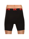 Styx Férfi boxeralsó Styx long sport gumival, fekete