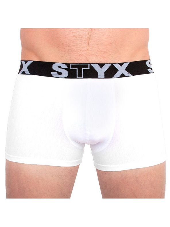 Styx Hármas csomag - férfi boxer Styx sportgumi nagyméret fehér