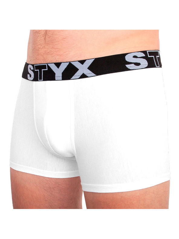 Styx Hármas csomag - férfi boxer Styx sportgumi nagyméret fehér
