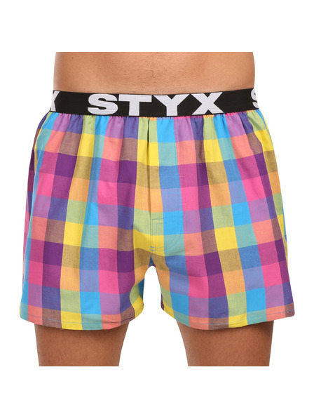 Styx Férfi Styx sport gumirövidnadrág gumiból Multicolour
