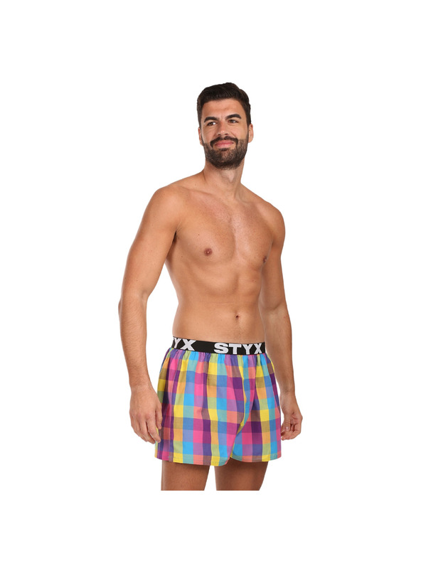 Styx Férfi Styx sport gumirövidnadrág gumiból Multicolour