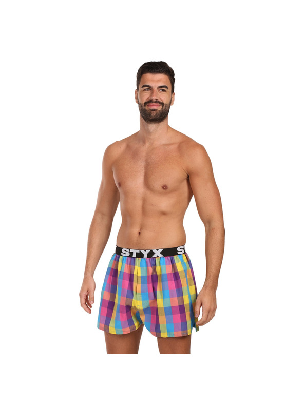 Styx Férfi Styx sport gumirövidnadrág gumiból Multicolour