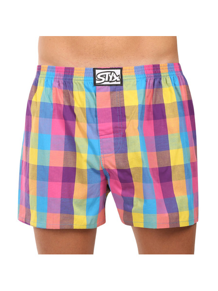 Styx Három darabos készlet - férfi Styx klasszikus gumi oversized rövidnadrág többszínű