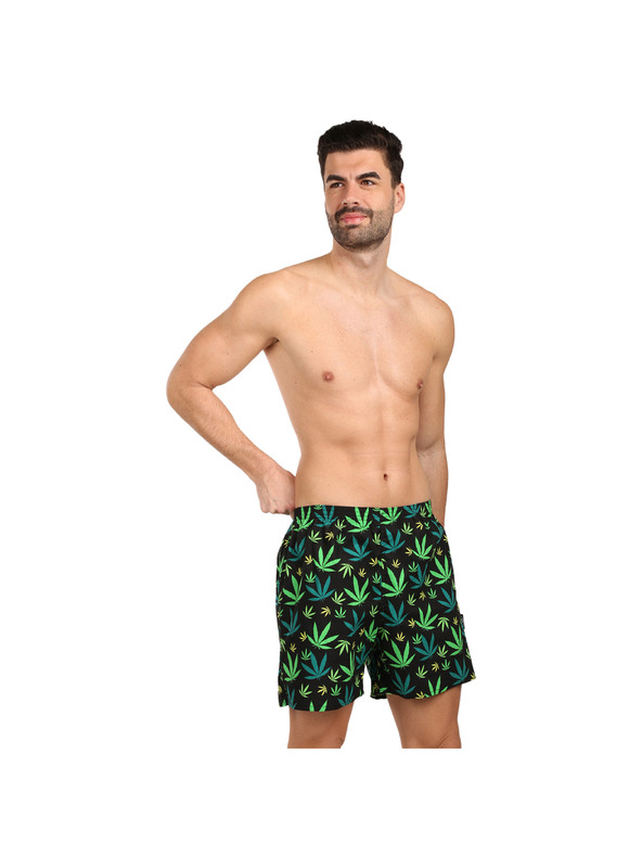 Styx Férfi házi boxeralsó zsebbel Styx fű