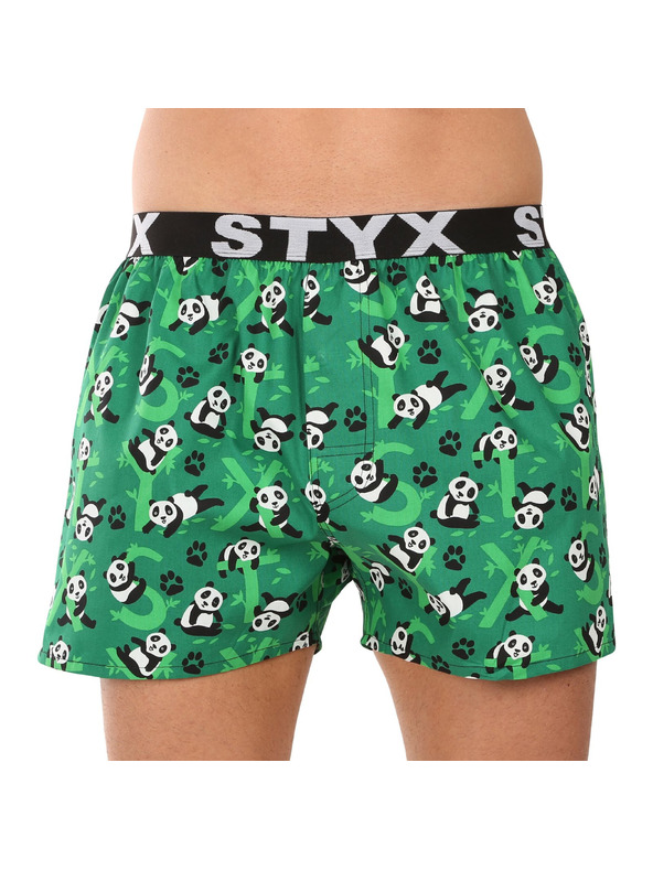 Styx Férfi boxeralsó Styx art sportgumi pandák