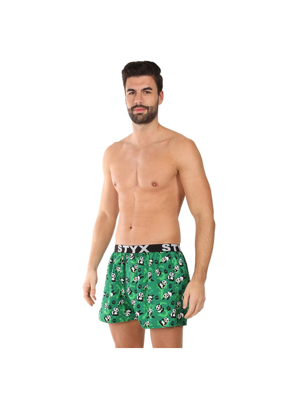 Styx Férfi boxeralsó Styx art sportgumi pandák