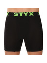 Styx Férfi boxeralsó Styx long sport gumival, fekete
