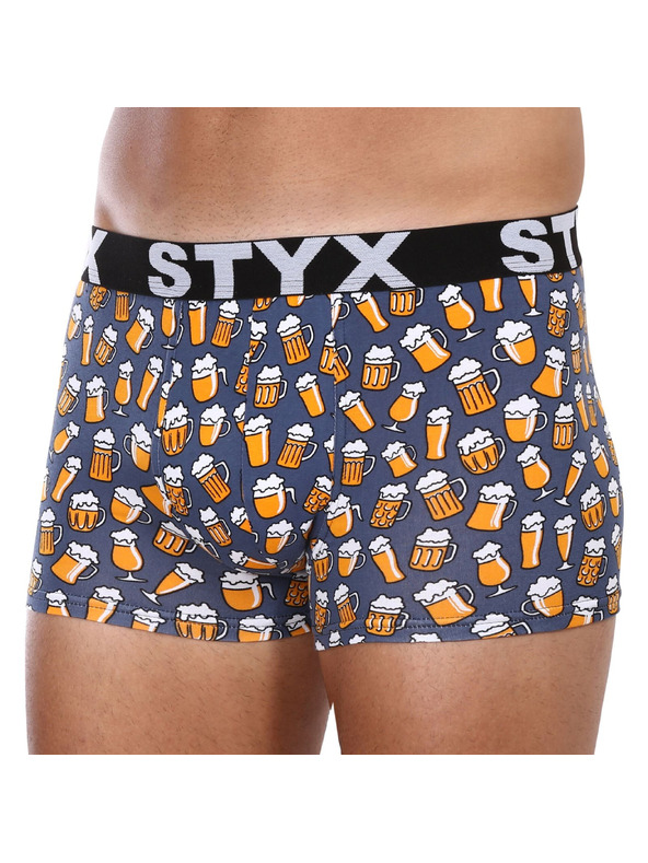 Styx Hat darabos szett - Styx férfi boxeralsó art sportgumi többszínű