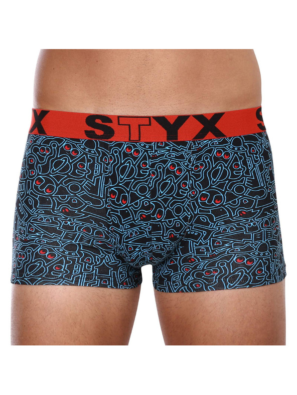 Styx Hat darabos szett - Styx férfi boxeralsó art sportgumi többszínű