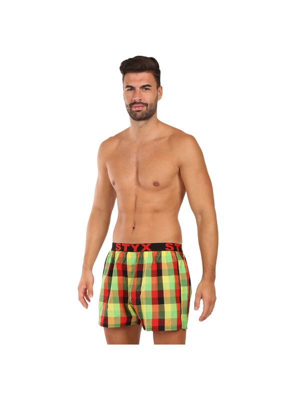 Styx Férfi Styx sport gumirövidnadrág gumiból Multicolour