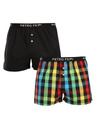 Pietro Filipi Férfi ajándékszett Kettő darab - boxer shorts és 3PACK fehér sport zokni Pietro Filipi