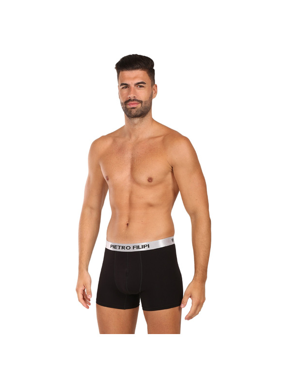 Pietro Filipi Férfi ajándékszett Kettő darab - Metalic boxer shorts és kozmetika Pietro Filipi