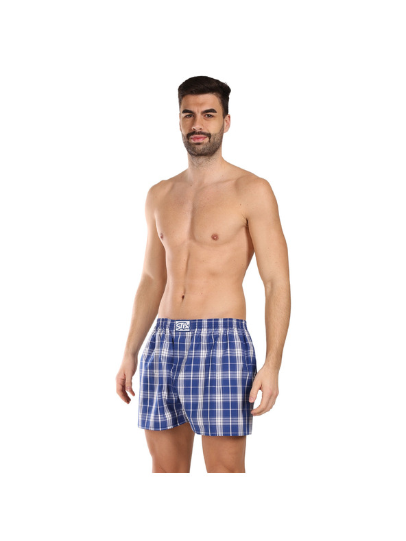 Styx Férfi ajándékszett Három darab - boxer shorts és Három darab - bambusz zokni Styx