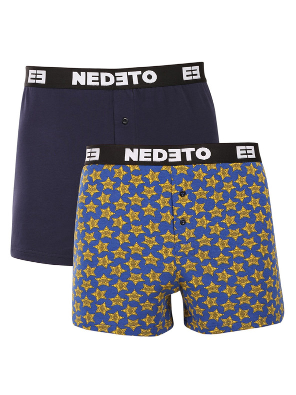 Nedeto Két darabos szett - Nedeto többszínű férfi alsónadrág