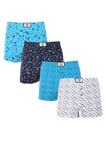 Nedeto Négy darab - Nedeto férfi boxer shorts többszínű