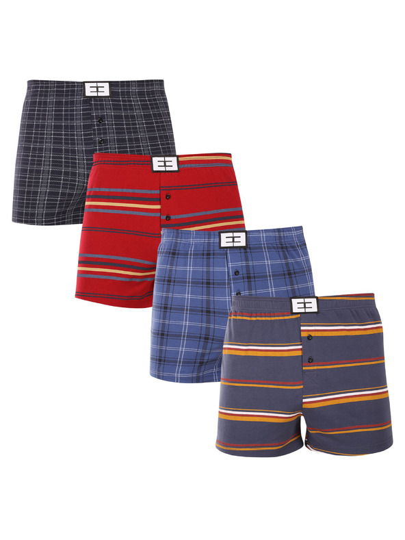 Nedeto Négy darab - Nedeto férfi boxer shorts többszínű