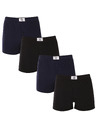 Nedeto Négy darab - Nedeto férfi boxer shorts többszínű