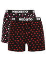 Nedeto Kettő darab - Nedeto Kiss and Hearts férfi boxer shorts többszínű
