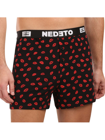 Nedeto Kettő darab - Nedeto Kiss and Hearts férfi boxer shorts többszínű