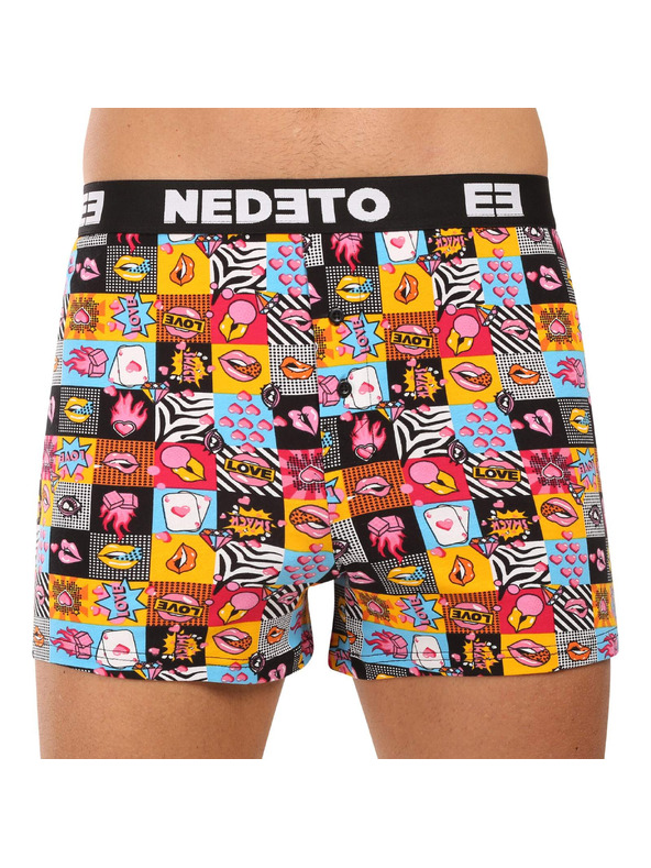 Nedeto Négy darab - Nedeto férfi boxer shorts többszínű