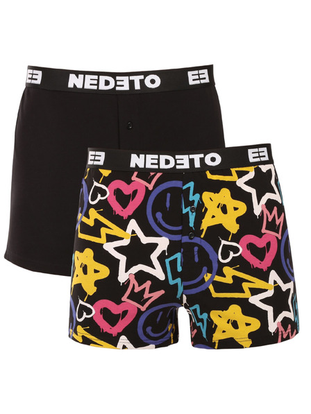 Nedeto Két darabos szett - Nedeto többszínű férfi alsónadrág