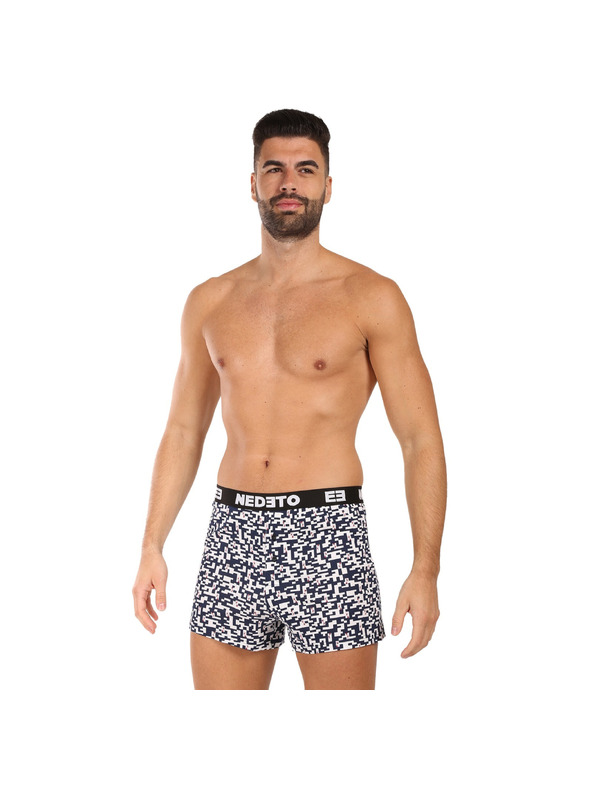 Nedeto Négy darab - Nedeto férfi boxer shorts többszínű
