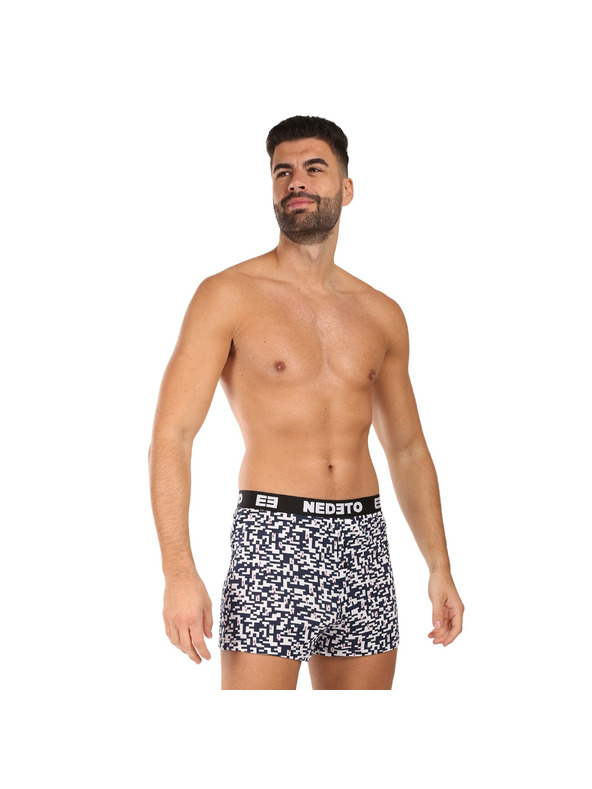 Nedeto Négy darab - Nedeto férfi boxer shorts többszínű
